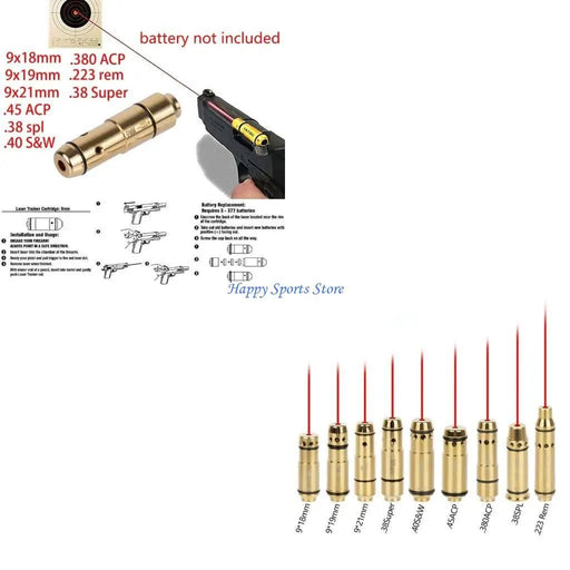 J7JF Tactically Lasers Training Cartridge - Dry Red Dot Laser Trainer - Lacatang Shop