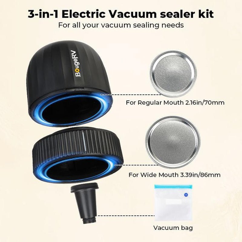 JarSeal Pro Vacuum Sealer Kit - Lacatang Shop