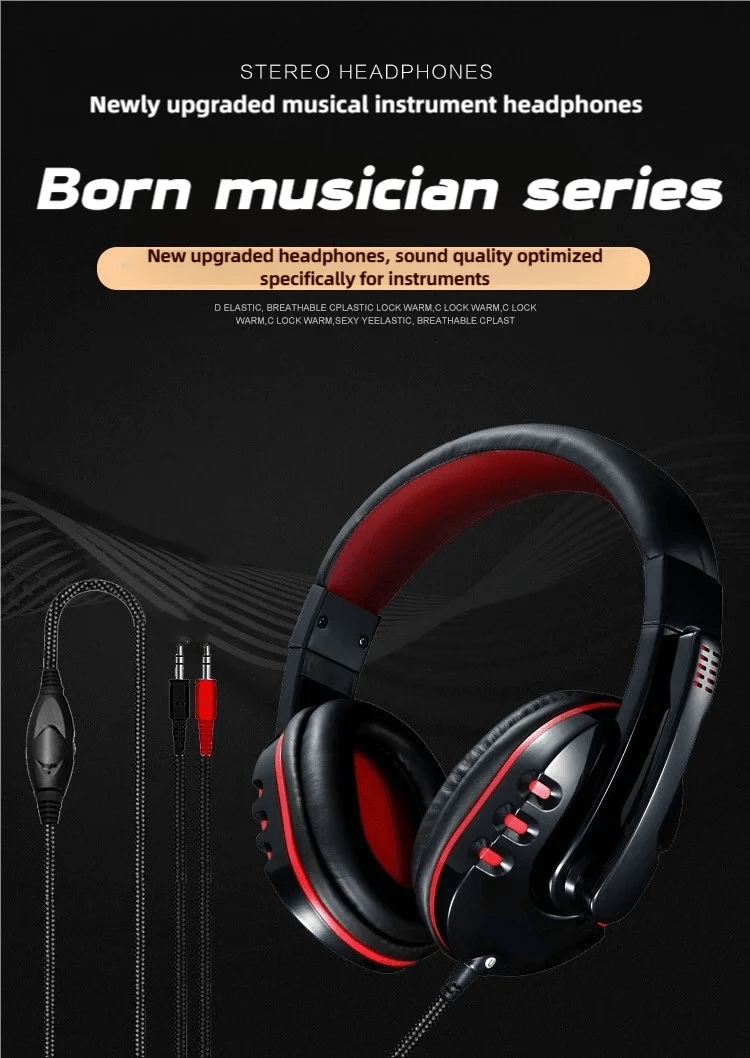 JBJW 722 Esports Headphone 3D Surround Stereo with Microphone Volume Control Headset 3.5mm PC/PS4 Earphone for Gamer Net bar - Lacatang Shop