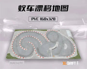 Jingshang Mini Drift Racing Track Professional PVC Play Map - Lacatang Shop