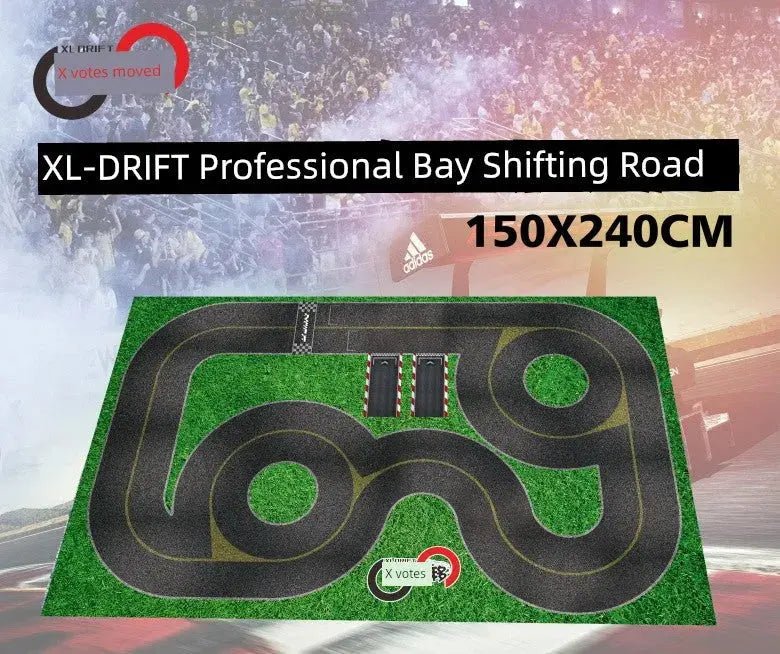Jingshang Mini Drift Track Professional PVC Racing Map - Lacatang Shop