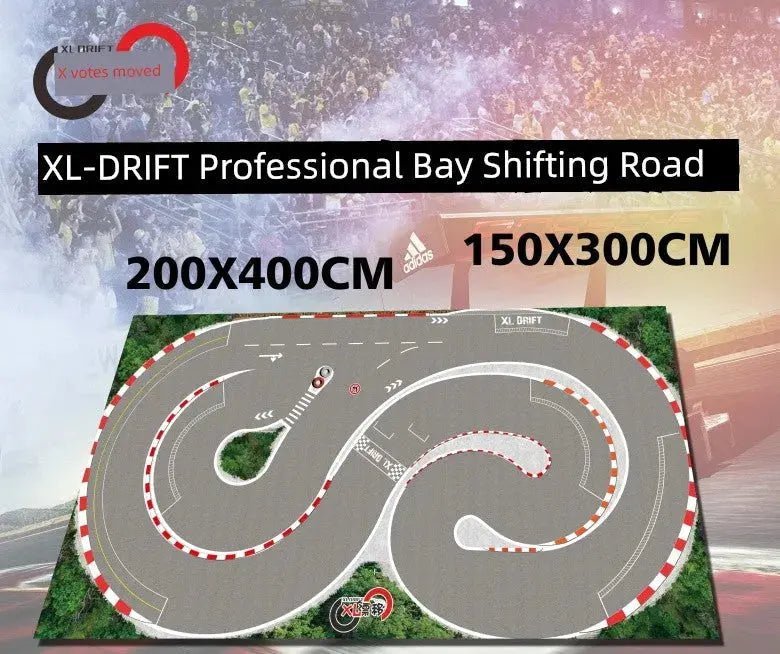 Jingshang Miniature Drift Racing Track Professional Artificial Map - Lacatang Shop