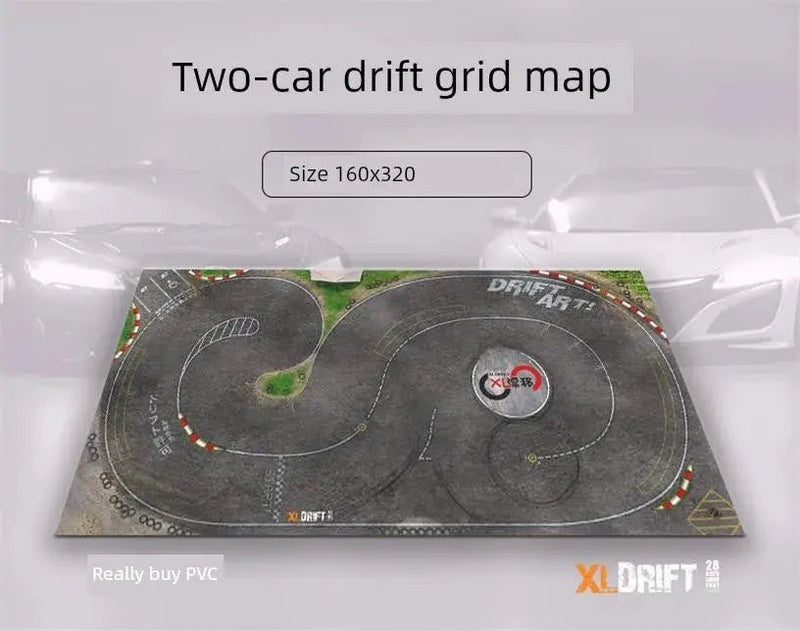 Jingshang Miniature Drift Racing Track Professional Artificial Map - Lacatang Shop