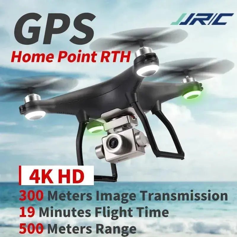 JJRC X13 4K HD 2 - Axis Self - stabilizing Gimbal Camera 5G WIFI Drone, - Lacatang Shop