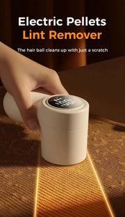 Joyroom Electric Lint Remover for Clothing Portable Hair Ball Trimmer Rechargeable Fabric Shaver 3 - Speeds with Digital Display - Lacatang Shop