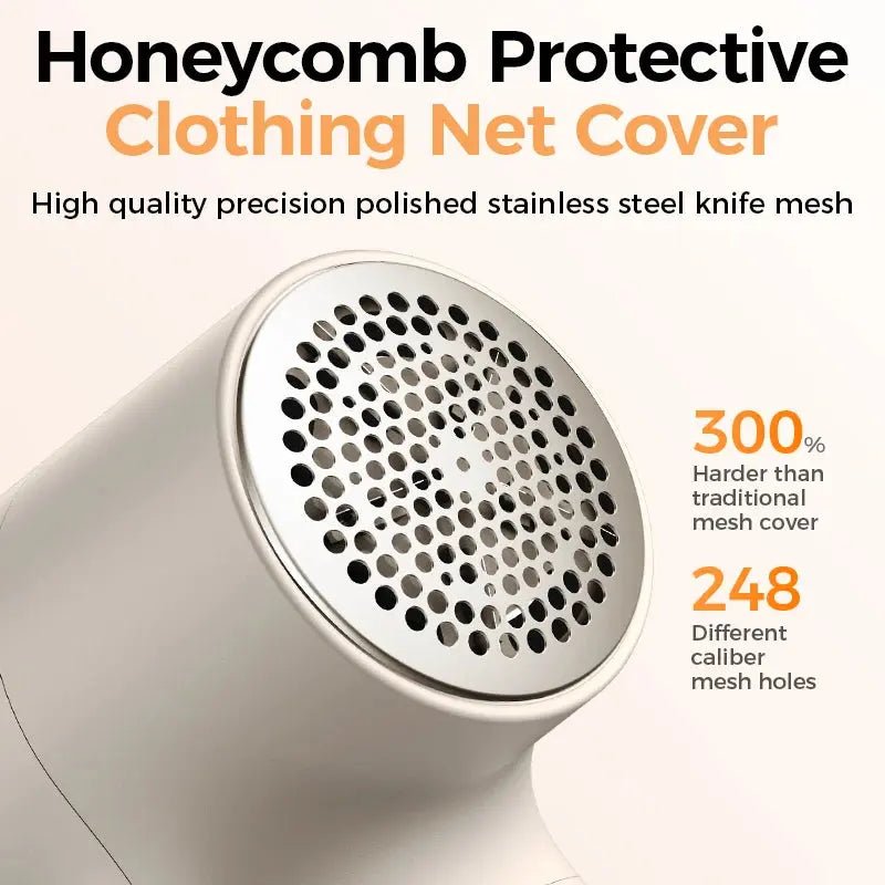 Joyroom Electric Lint Remover for Clothing Portable Hair Ball Trimmer Rechargeable Fabric Shaver 3 - Speeds with Digital Display - Lacatang Shop