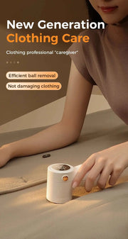 Joyroom Electric Lint Remover for Clothing Portable Hair Ball Trimmer Rechargeable Fabric Shaver 3 - Speeds with Digital Display - Lacatang Shop