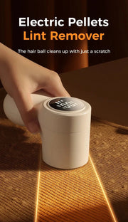 Joyroom Electric Lint Remover for Clothing Portable Hair Ball Trimmer Rechargeable Fabric Shaver 3 - Speeds with Digital Display - Lacatang Shop