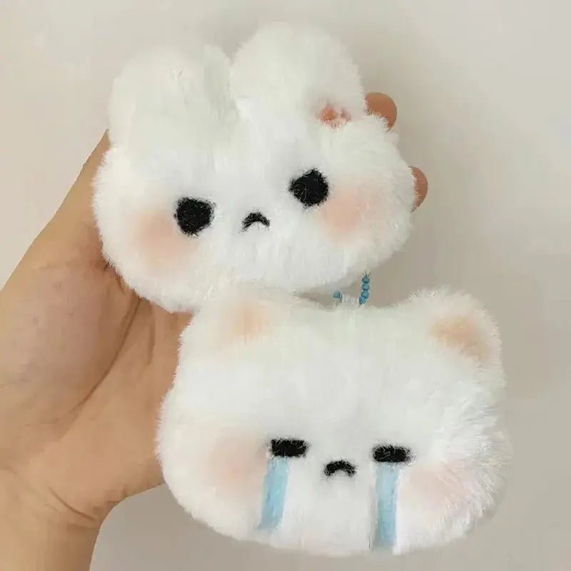 Kawaii Plush Rabbit Keychain Doll - Adorable Bag Pendant Charm for Women and Couples - Lacatang Shop