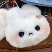 Kawaii Plush Rabbit Keychain Doll - Adorable Bag Pendant Charm for Women and Couples - Lacatang Shop
