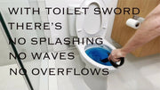 KEEGAN TOOLS Toilet Sword 32" Plunger Declogger Handle HEAVY DUTY Bathroom Clog - Lacatang Shop