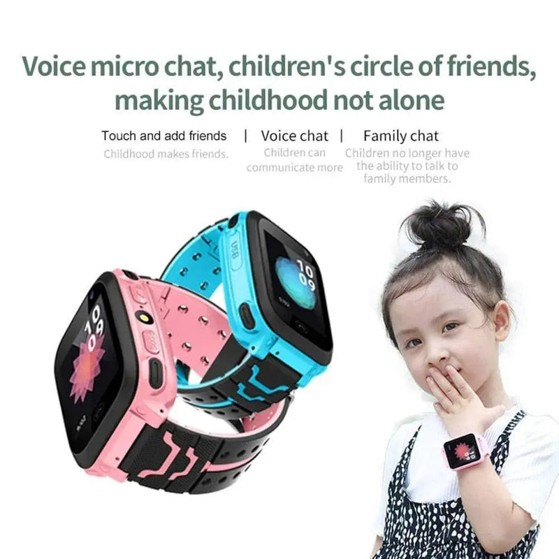 Kid Smartwatch GPS Tracker IP67 Waterproof - Lacatang Shop