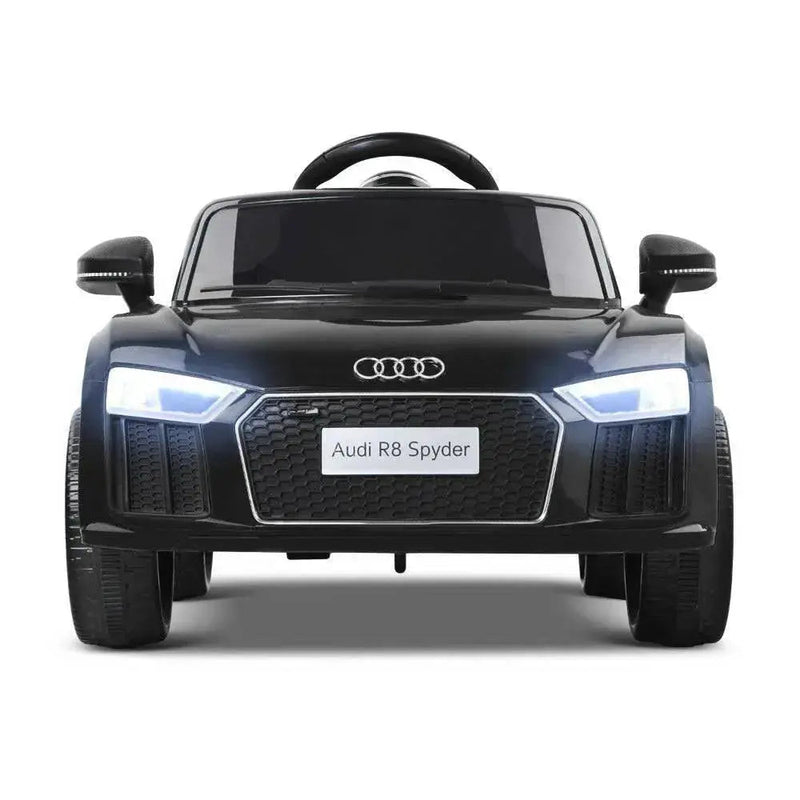 Kids Ride On Car Audi R8 Licensed Sports Electric Toy Cars Black - Lacatang Shop