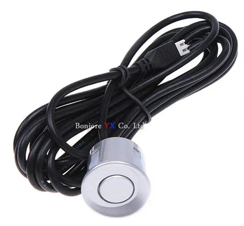 Koorinwoo 4 Sensors Buzzer 22mm Car Parking Sensor Kit Reverse Backup Radar Sound Alert Indicator Probe System 12V Parktronic - Lacatang Shop