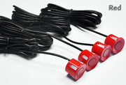 Koorinwoo 4 Sensors Buzzer 22mm Car Parking Sensor Kit Reverse Backup Radar Sound Alert Indicator Probe System 12V Parktronic - Lacatang Shop