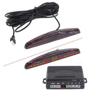 Koorinwoo LCD Parktronics Original 4/6/8 Sensors 16.5MM Car Automobile Reversing Radars Detector Parking Assistance Radar Alert - Lacatang Shop