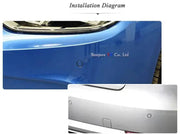 Koorinwoo LCD Parktronics Original 4/6/8 Sensors 16.5MM Car Automobile Reversing Radars Detector Parking Assistance Radar Alert - Lacatang Shop