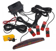 Koorinwoo LCD Parktronics Original 4/6/8 Sensors 16.5MM Car Automobile Reversing Radars Detector Parking Assistance Radar Alert - Lacatang Shop