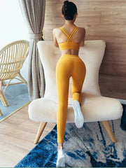 Korean Sexy Fashion Beginner's Two - Piece Fitness Suit - Lacatang Shop