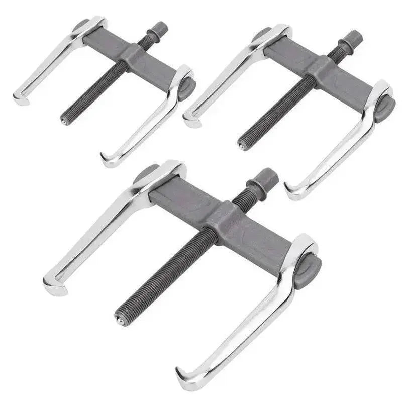 Heavy-Duty Forged Two-Jaw Bearing Puller with Single Hook and Dual Claws