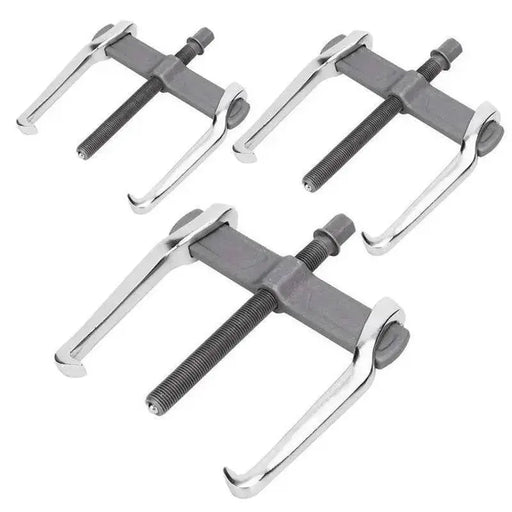 Heavy-Duty Forged Two-Jaw Bearing Puller with Single Hook and Dual Claws