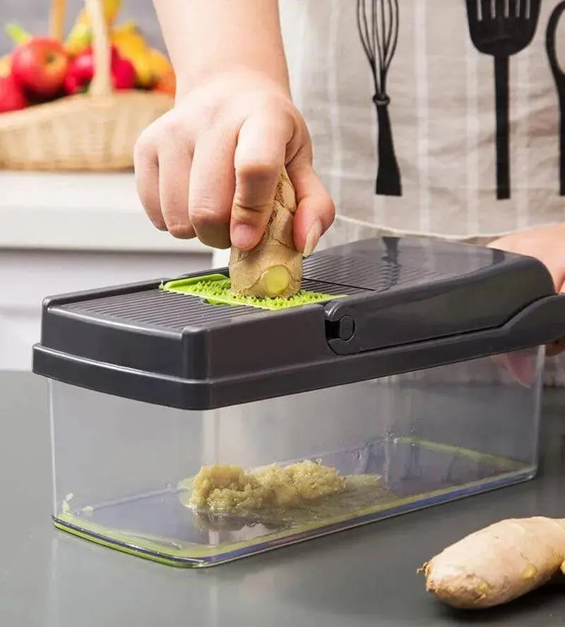 Multifunctional Vegetable Cutter Home Kitchen Slicing and Dicing Fruit Artifact 

Efficient Slicing and Dicing: Multifunctional Vegetable Cutter for Home Kitchen and Fruit Artifacts   AliExpress Lacatang Shop 