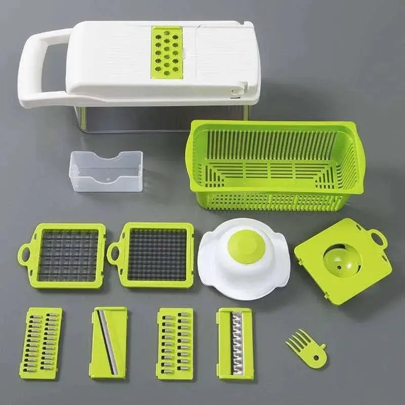 Multifunctional Vegetable Cutter Home Kitchen Slicing and Dicing Fruit Artifact 

Efficient Slicing and Dicing: Multifunctional Vegetable Cutter for Home Kitchen and Fruit Artifacts   AliExpress Lacatang Shop 