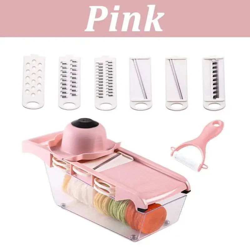 Multifunctional Vegetable Cutter Home Kitchen Slicing and Dicing Fruit Artifact 

Efficient Slicing and Dicing: Multifunctional Vegetable Cutter for Home Kitchen and Fruit Artifacts   AliExpress Lacatang Shop 
