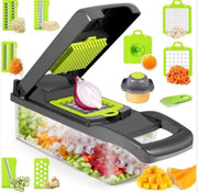 12 in 1 Manual Vegetable Chopper Kitchen Gadgets Food Chopper Onion Cutter Vegetable Slicer 

Efficiently Chop Veggies with our All-in-One Kitchen Chopper - Multipurpose Gadget Slices, Dices, and Chops like a Pro! 
  Aliexpress Lacatang Shop 