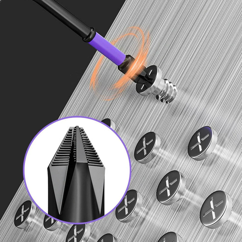 Professional Title: "D1 Anti-Slip and Shock-Proof Screwdriver Bits with High Hardness and Strong Magnetic" D1 Anti-Slip Shock-Proof Screwdriver Bits - High Hardness & Magnetic  AliExpress Lacatang Shop 