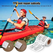 Waterproof Clear Tent Repair Tape Kit for Outdoor Gear - Ideal for Camping, Air Mattress, Tarp, Boat Covers, and Sail Repair 

Protect Your Outdoor Gear with Our Waterproof Clear Tent Repair Tape Kit for Camping, Mattresses, Tarps,Boats, and Sails 
  AliExpress Lacatang Shop 