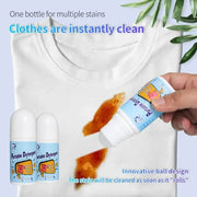 Portable 50mL Clothes Stain Removal Pen with Rolling Ball for Oil Stain Cleaning Portable 50mL Clothes Stain Removal Pen with Rolling Ball for Oil detergent AliExpress Lacatang Shop 