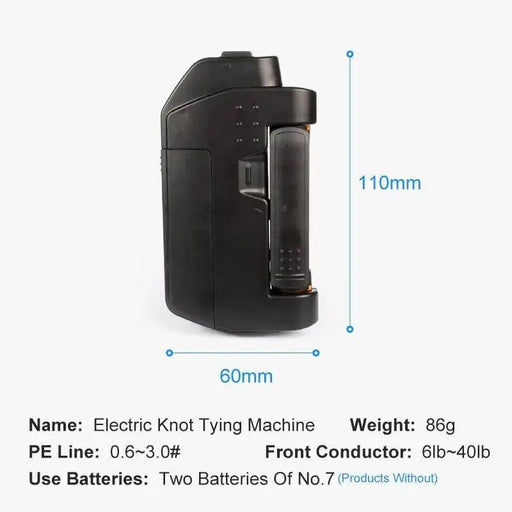 Professional title: "Electric Knot Tying Tool for Fishing - Japanese Knotting Machine with Bobbin Winder and Wire Lines" Electric Knot Tying Tool for Fishing - Japanese Machine & Bobbin Winder  AliExpress Lacatang Shop 