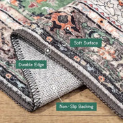 Boho Green Washable Vintage Area Rug for Kitchen Living Room Bedroom Bathroom Office 

Get Cozy with Our Boho Green Washable Area Rug Perfect for Any Space!  Aliexpress Lacatang Shop 