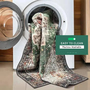 Boho Green Washable Vintage Area Rug for Kitchen Living Room Bedroom Bathroom Office 

Get Cozy with Our Boho Green Washable Area Rug Perfect for Any Space!  Aliexpress Lacatang Shop 