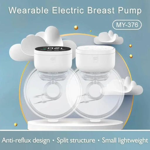 Professional Title: "Fully Automatic Wearable Breast Pump for Mother and Baby - Milk Extraction and Collection System" 

Get Pumped with Our Fully Automatic Wearable Breast Pump - Perfect for Busy Moms and Babies!  AliExpress Lacatang Shop 
