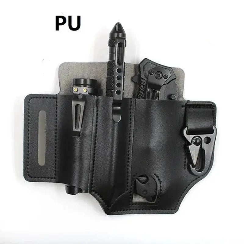Professional Title: "Tactical Leather Multi-Tool Belt Bag for Outdoor Camping and Hunting" 

Tactical Leather Multi-Tool Belt Bag for Campers & Hunters | Essential Gear  AliExpress Lacatang Shop 