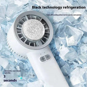 2024 Summer Gadget Handheld Turbo Jet Fan Mini Portable Ice Cold Fan Generation Brushless Motor Wind High Speed Duct Fans Violent Blower 2024 Mini Turbo Jet Fan - Portable Ice Cold High-Speed Blower  Aliexpress Lacatang Shop 