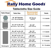 Indoor Outdoor Patio Premium Vinyl Rectangular Tablecloth, Flannel Backing, Spill Proof Wipeable Cover for Dining Table, Sunflowers Pattern, for Tables up to 60 X 84 Inch 

Protect Your Outdoor Dining Table with Our Sunflowers Tablecloth - Spill Proof and Wipeable, Fits up to 60 x 84 Inch Tables  AliExpress Lacatang Shop 