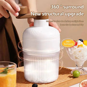 Hand-Operated Portable Manual Ice Crusher for Shaved Ice and Milkshakes Handheld Manual Ice Crusher for Shaved Ice & Milkshakes - Portable  AliExpress Lacatang Shop 