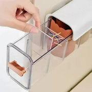 Wall-Mounted Underwear Sock Storage Box Bra Garments Holder Bin Easy to Find Space-Saving Adjustable Bedroom Storage Organizer Space-Saving Wall-Mounted Underwear & Sock Storage Organizer Box  AliExpress Lacatang Shop 