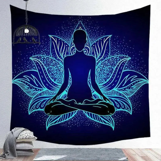 Spiritual Screen Hanging Tapestry Yoga Place Spiritual Yoga Tapestry - Hanging Screen Décor for Meditation Space  Aliexpress Lacatang Shop 