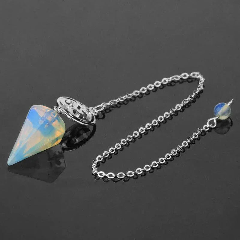 Crystal Ore Pendulum Spiritual Pendant Jewelry Crystal Ore Pendulum Pendant - Spiritual Jewelry for Healing  Aliexpress Lacatang Shop 