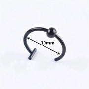 Ladies Personality Non - porous Lip Ring Medical Titanium Steel Oral Perforation Prosthetic Hoop Nasal Septum Accessories Gift2021 - Lacatang Shop