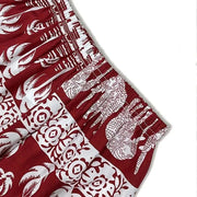 Ladies' thin casual straight leg pants with elephant print comfortable and breathable outdoor sunscreen and mosquito proof pants - Lacatang Shop