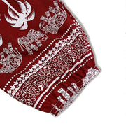 Ladies' thin casual straight leg pants with elephant print comfortable and breathable outdoor sunscreen and mosquito proof pants - Lacatang Shop