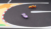 Large 160x90cm Portable Turbo Racing Rubber Track Mat for 1:76 RC Mini Cars - Ideal for Table Racing Accessories - Lacatang Shop