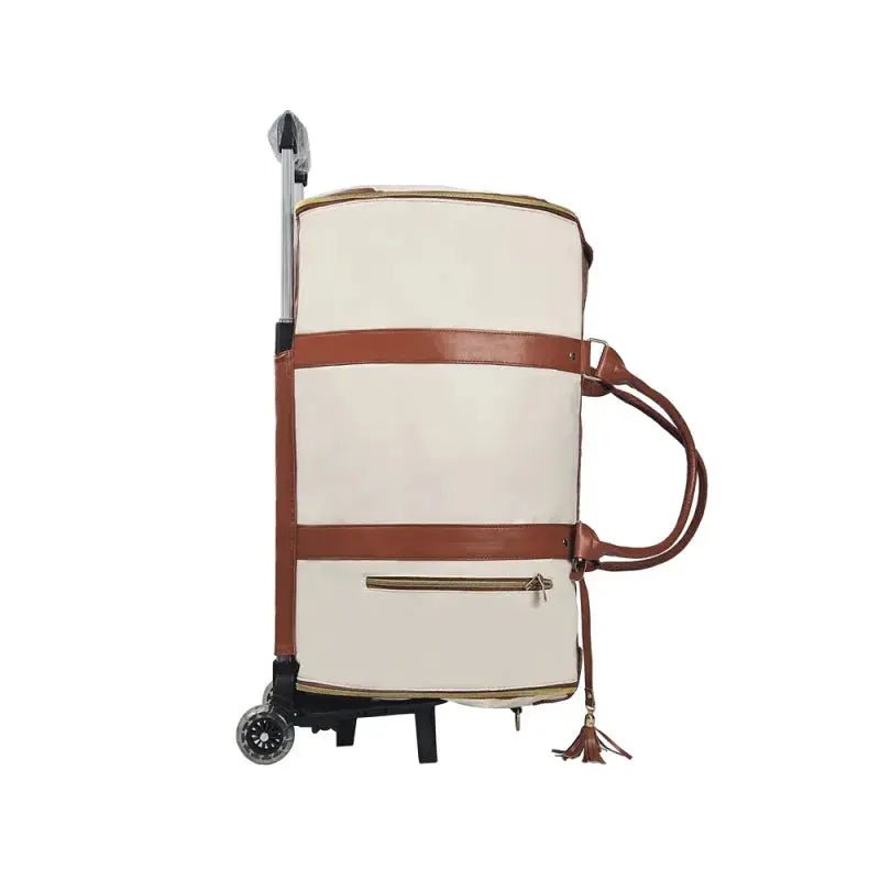 Large Capacity Foldable Trolley Travel Bag - Lacatang Shop