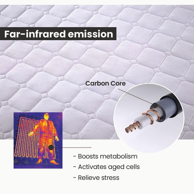 Large Heated Mattress Pad - Washable Electric Heating Mat - Lacatang Shop