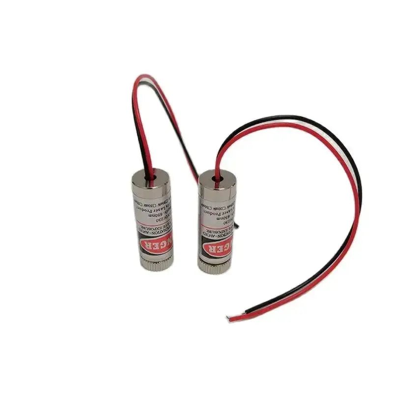 Laser Pointer High Power Laser 650nm 5MW Laser Head Module 12V DC 3 - 6V Red Industrial Laser Tube with Adjustable Focal Length - Lacatang Shop
